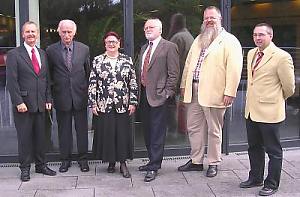 Kr&uuml;ger, Schmeer, Platz-Wary, Arendes, Weber und K&uuml;bert (v.l.n.r.)